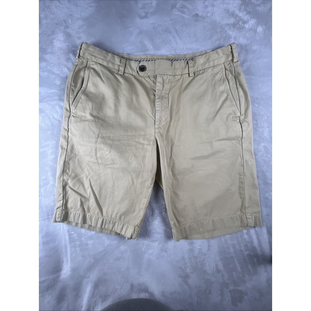 Brooks Brothers Bermuda Shorts Men's Size 36 Brown Cotton 10"Inseam Preppy